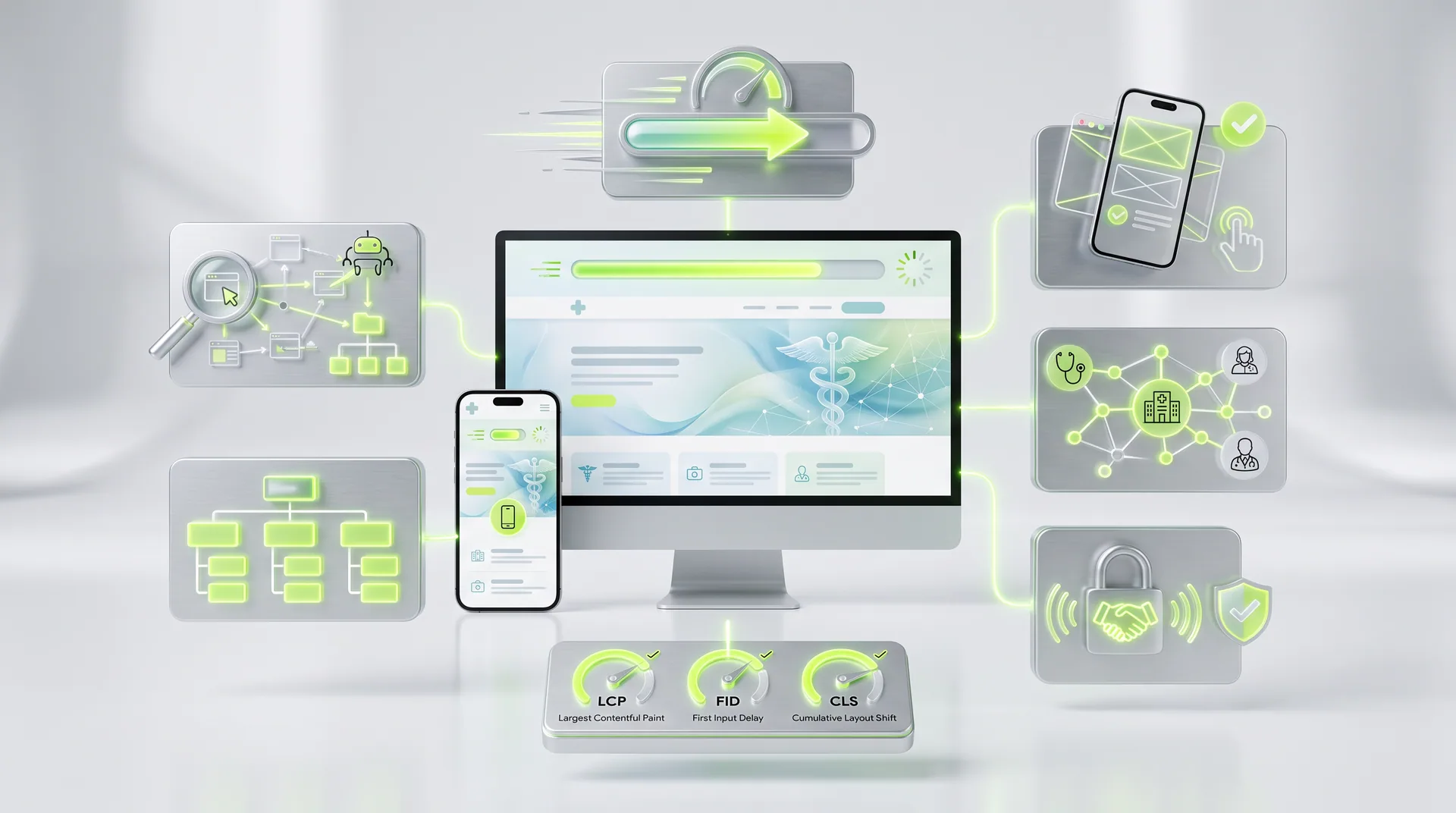 doktor web sitesi teknik seo
